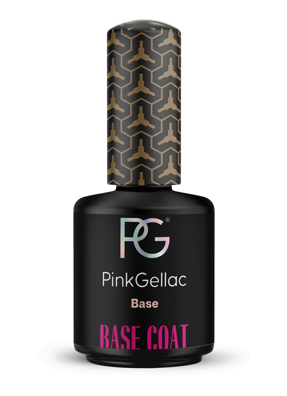 Pink Gellac Base - base coat gel nagellak - voorkant undefined
