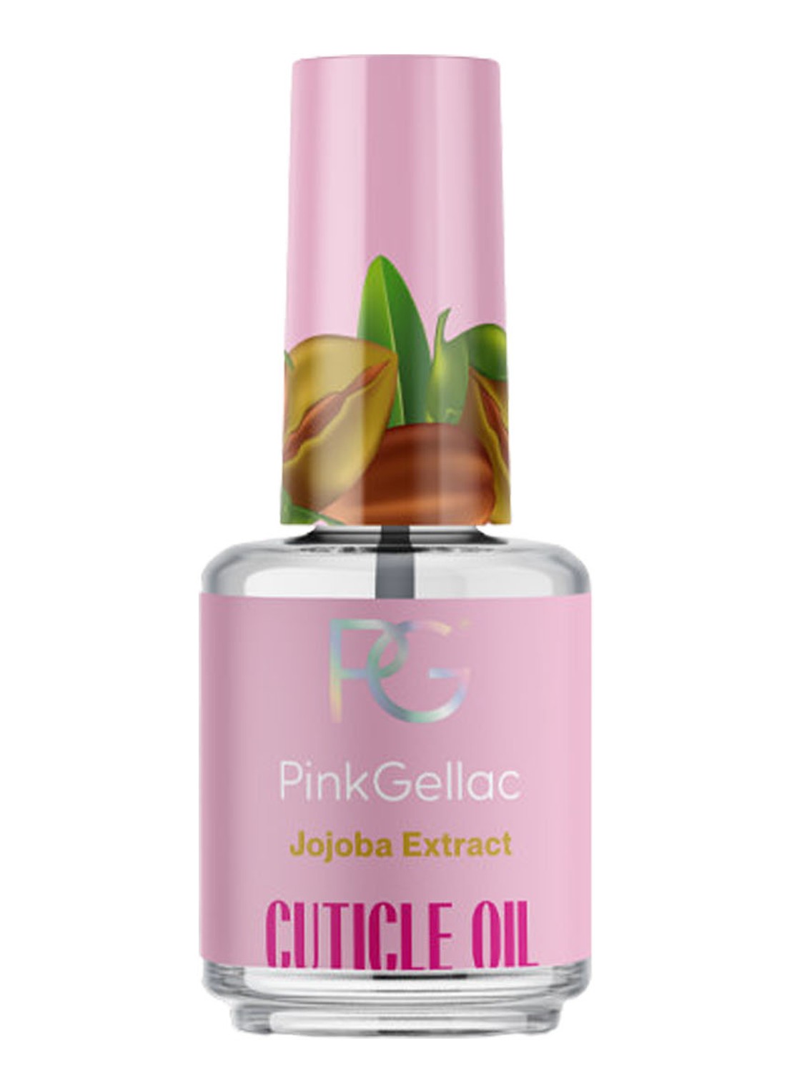 Pink Gellac Cuticle Oil Jojoba - Nagelriemolie - voorkant undefined