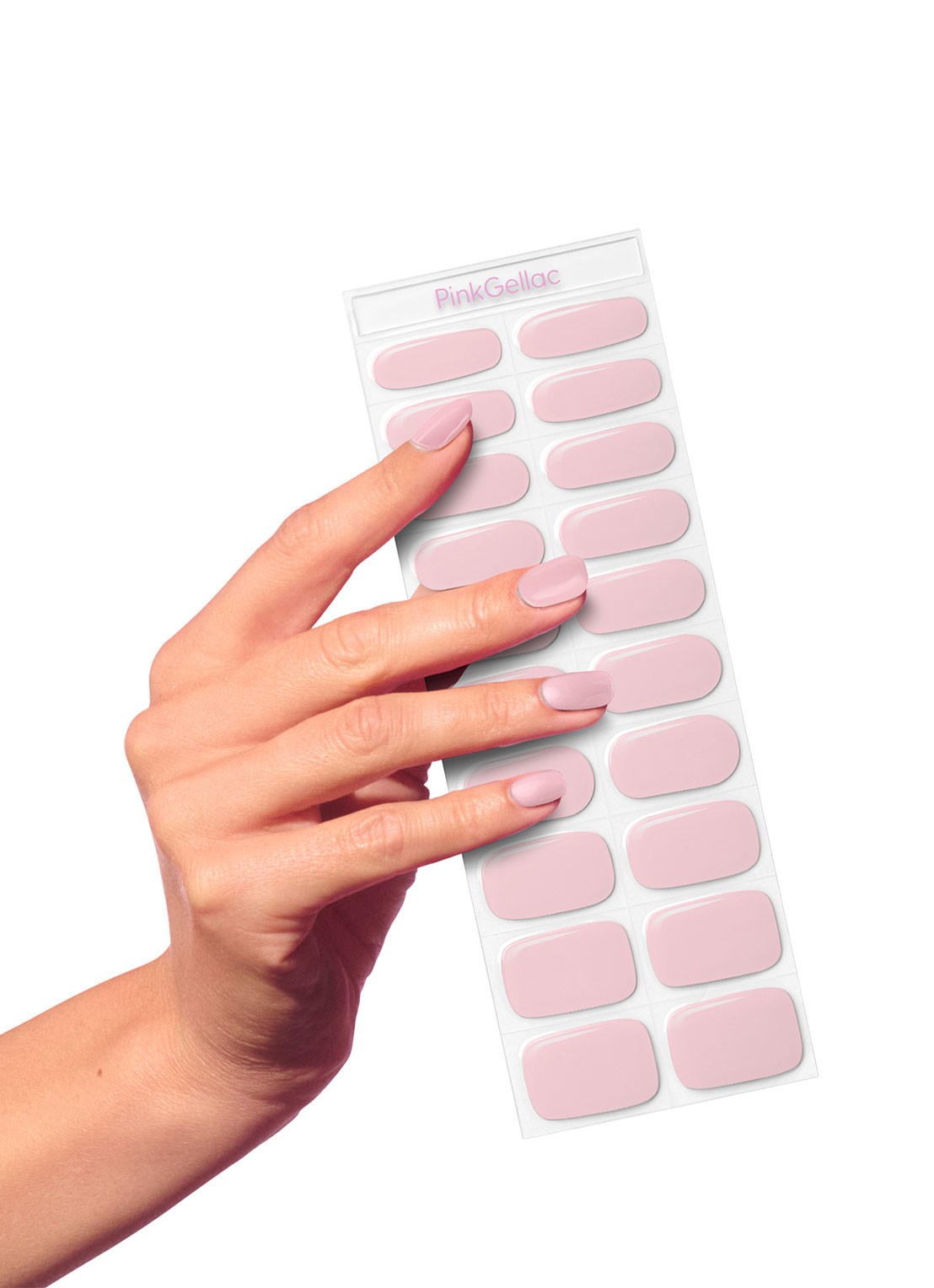 Pink Gellac Gel Stickers - nagelstickers - voorkant 4 003 toasted nude