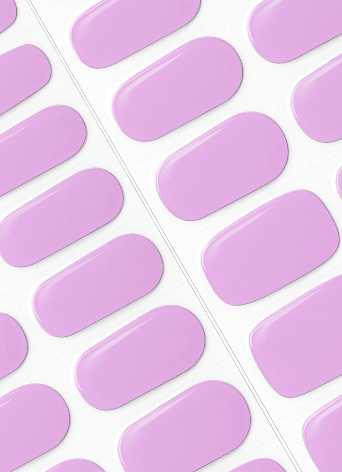Pink Gellac Gel Stickers - nagelstickers - detail 5 soft lavender