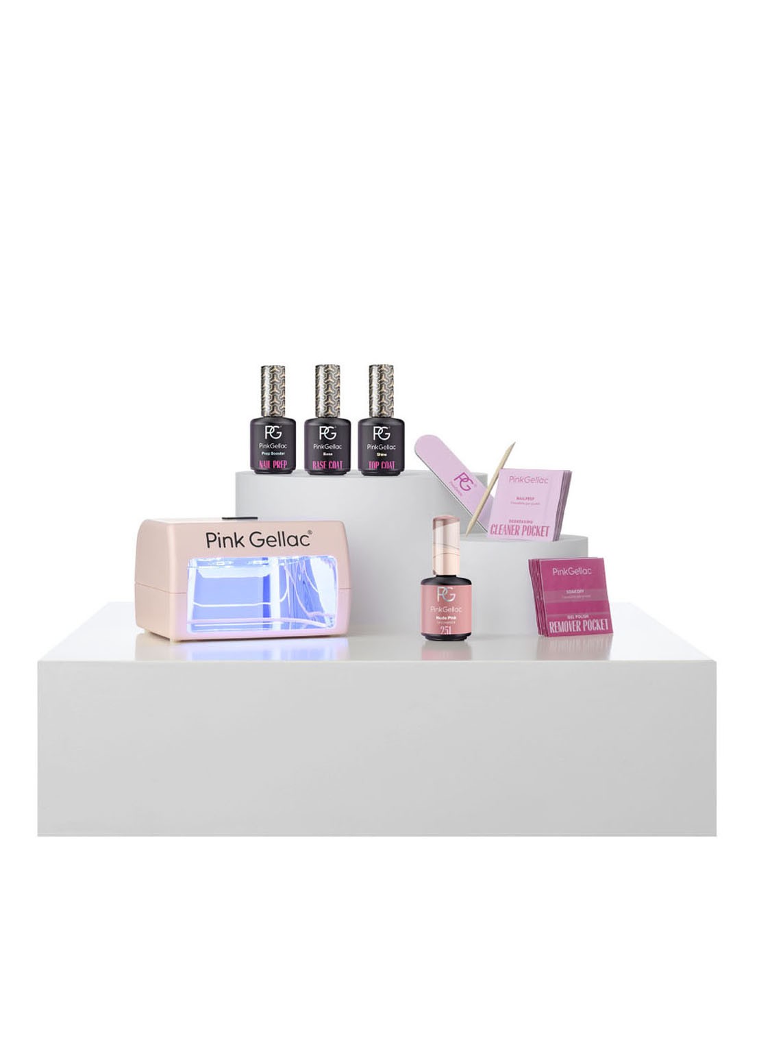 Pink Gellac Neutral Sens starterset - gel nagellakset - voorkant 6 undefined