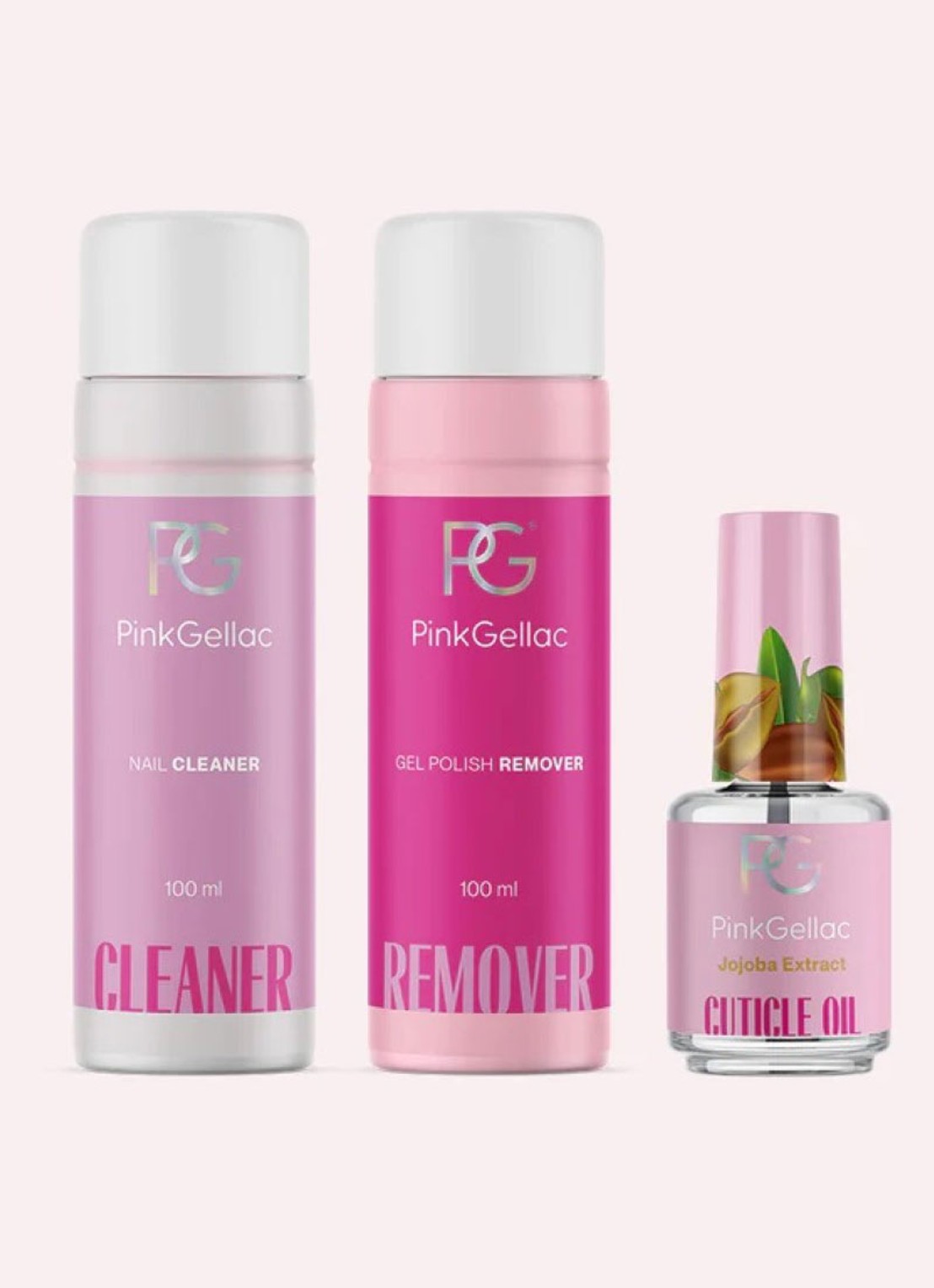 Pink Gellac Premium Set Peel Off Natural - gel nagellakset - detail 3 undefined