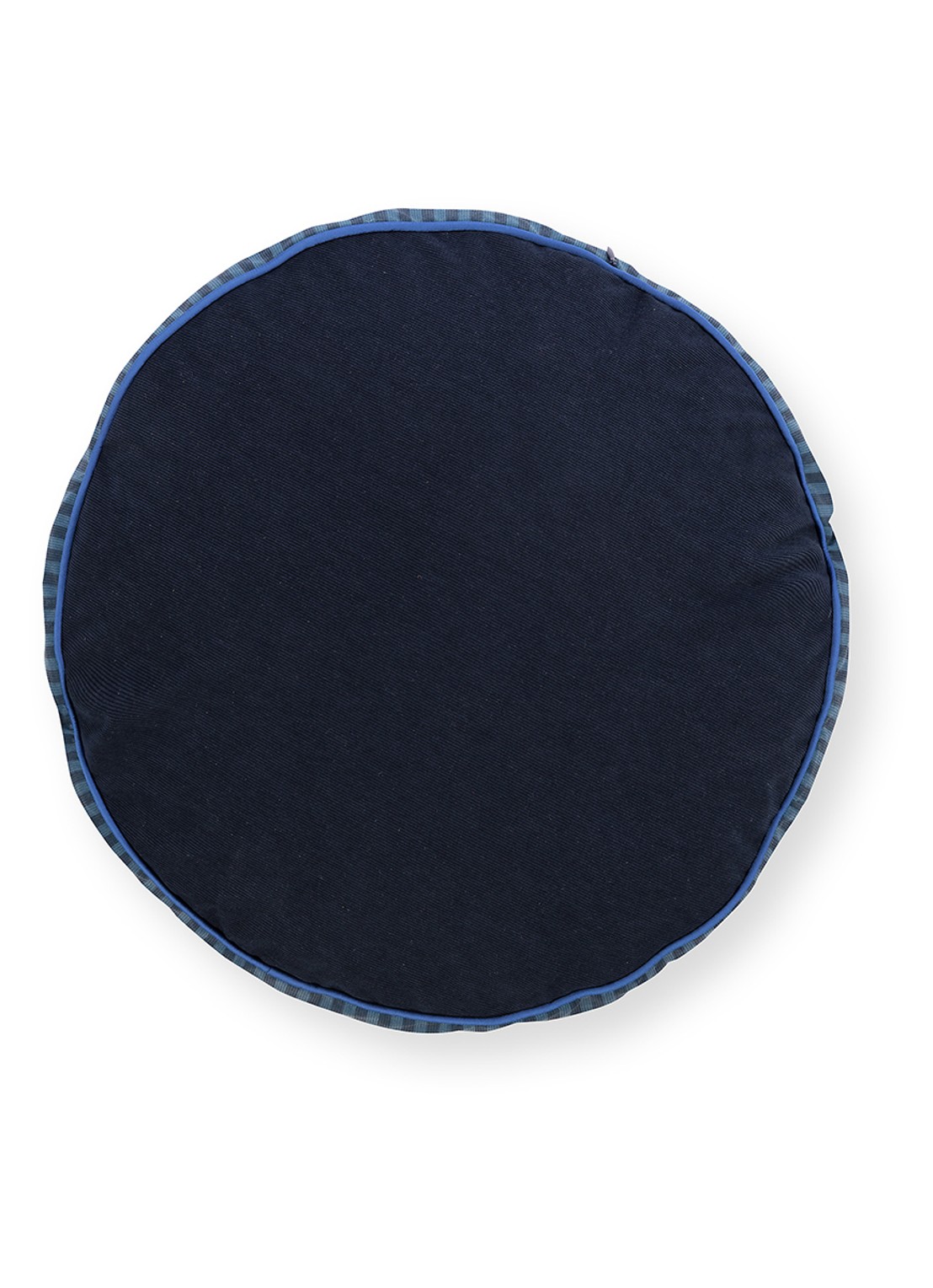 Pip Studio Alfombra sierkussen 40 cm - achterkant 5 blauw
