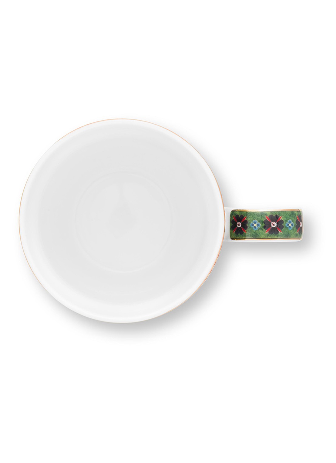 Pip Studio Berry Blues mok  - achterkant 3 donkerblauw