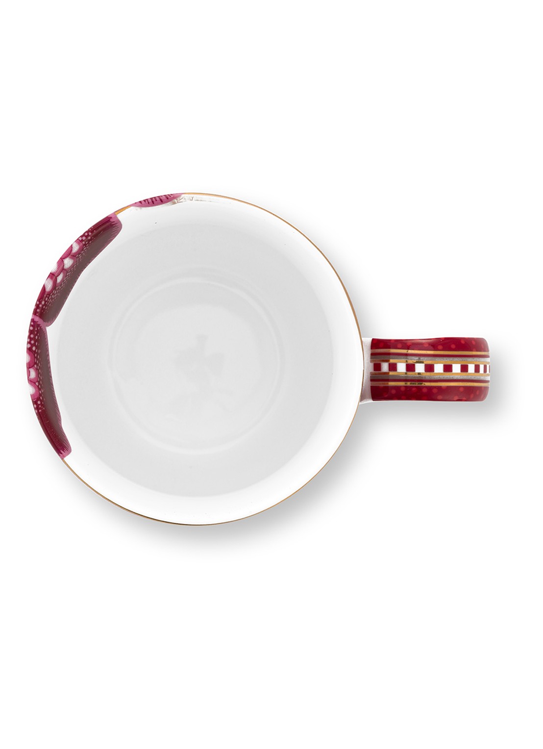 Pip Studio Blooming Tales Fantasy kopje set van 2 - detail 3 donkerrood