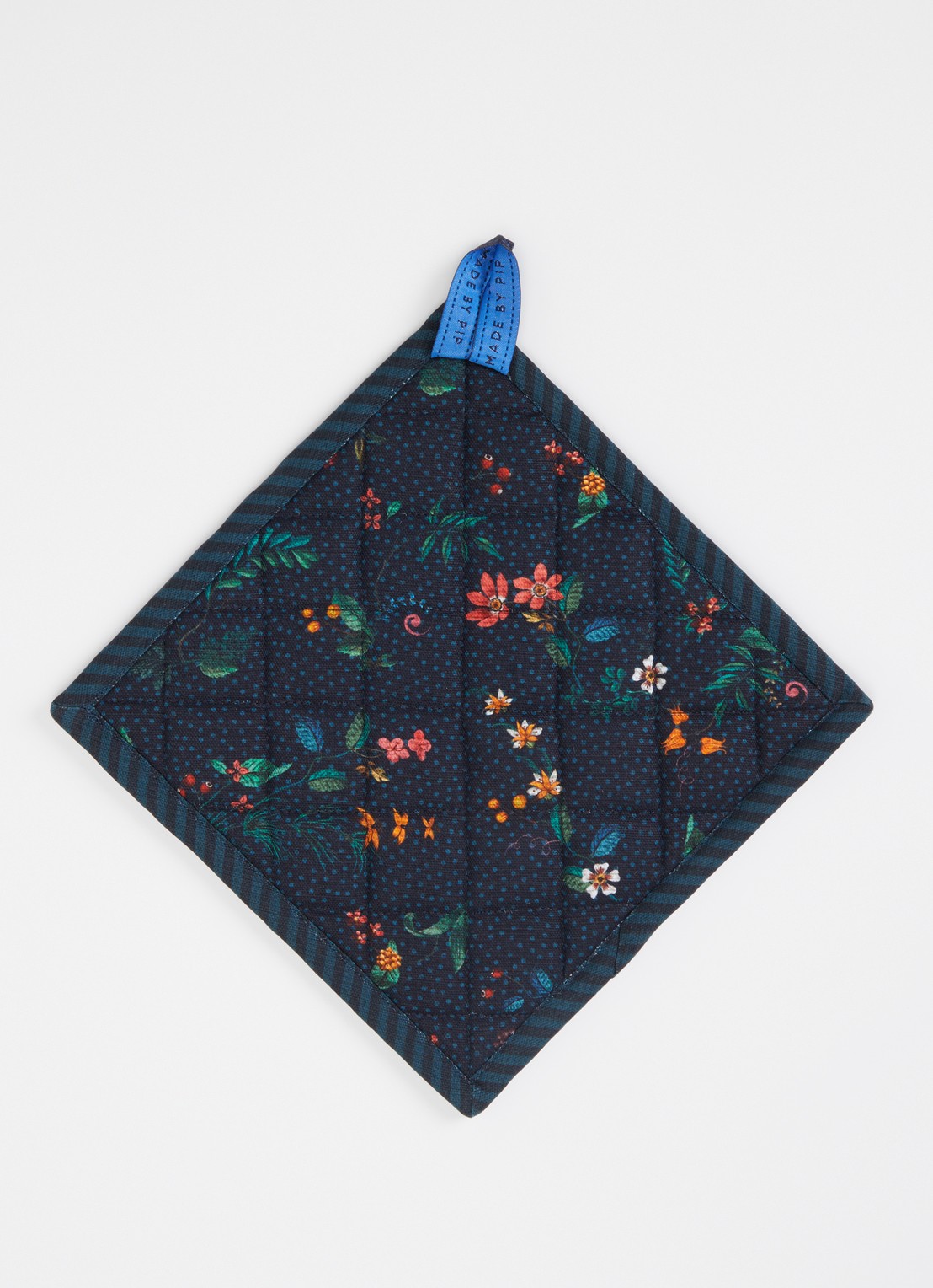 Pip Studio Blushing Birds kop en schotel set van 2 - detail donkerblauw