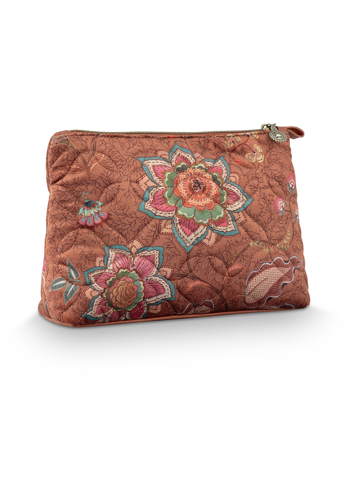 Pip Studio Caryn Mumbai Morning beautycase 2-delig - achterkant 6 bruin