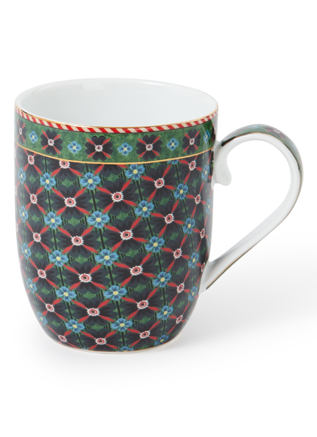 Pip Studio Clover kopje 14,5 cl - voorkant bronsgroen