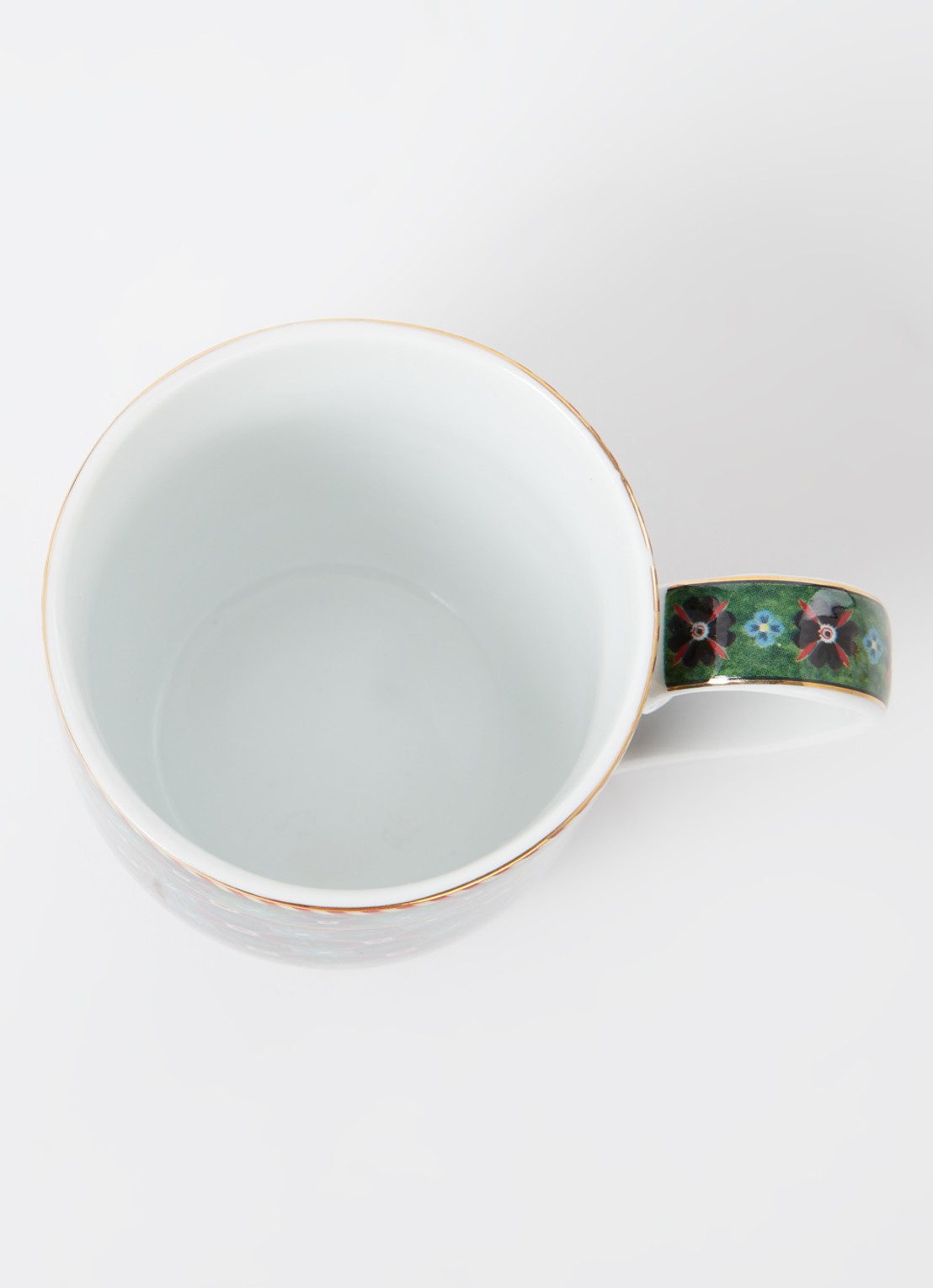 Pip Studio Clover kopje 14,5 cl - voorkant 2 bronsgroen