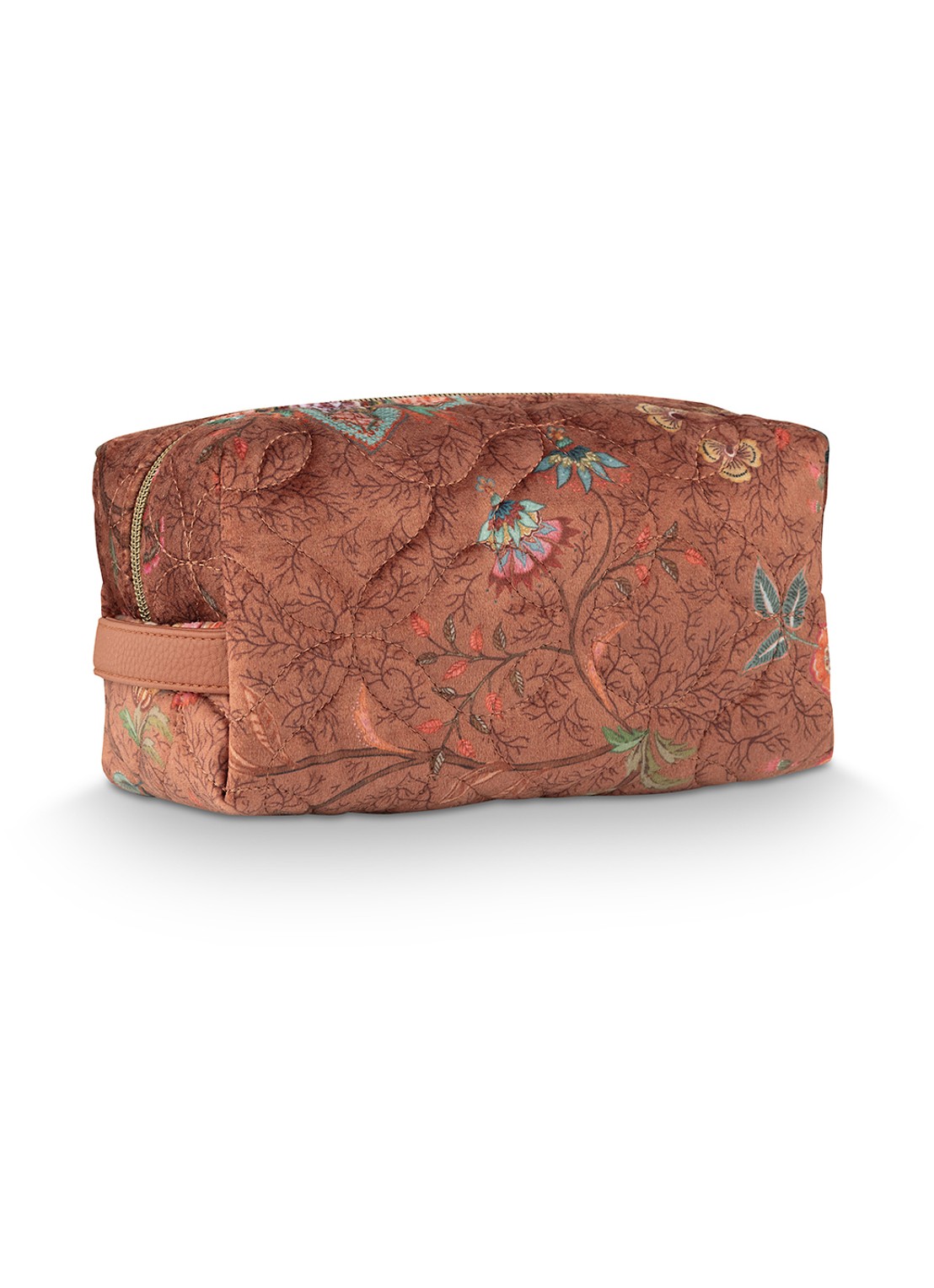 Pip Studio Coco Mumbai Morning beautycase - achterkant 5 bruin