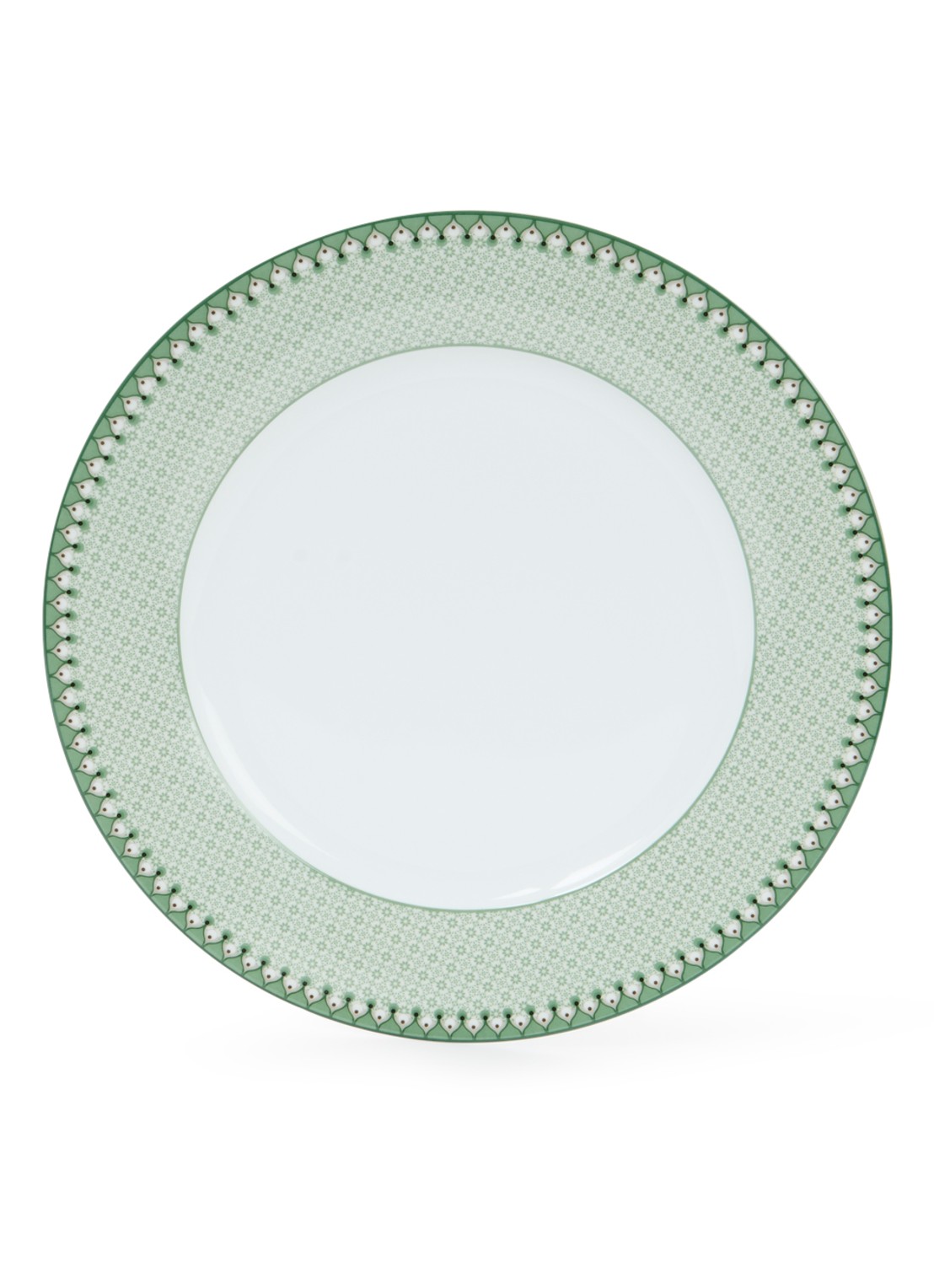 Pip Studio Dinerbord 27 cm - voorkant 3 groen