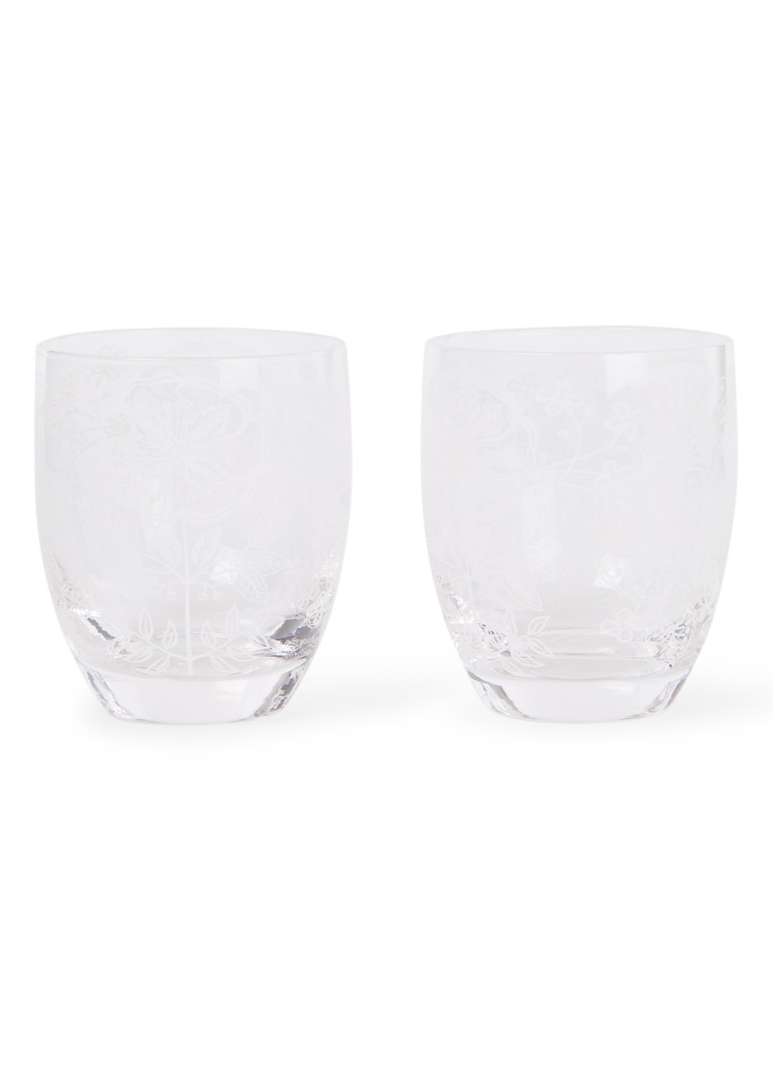 Pip Studio Drinkglas 28 cl set van 2 - voorkant transparant
