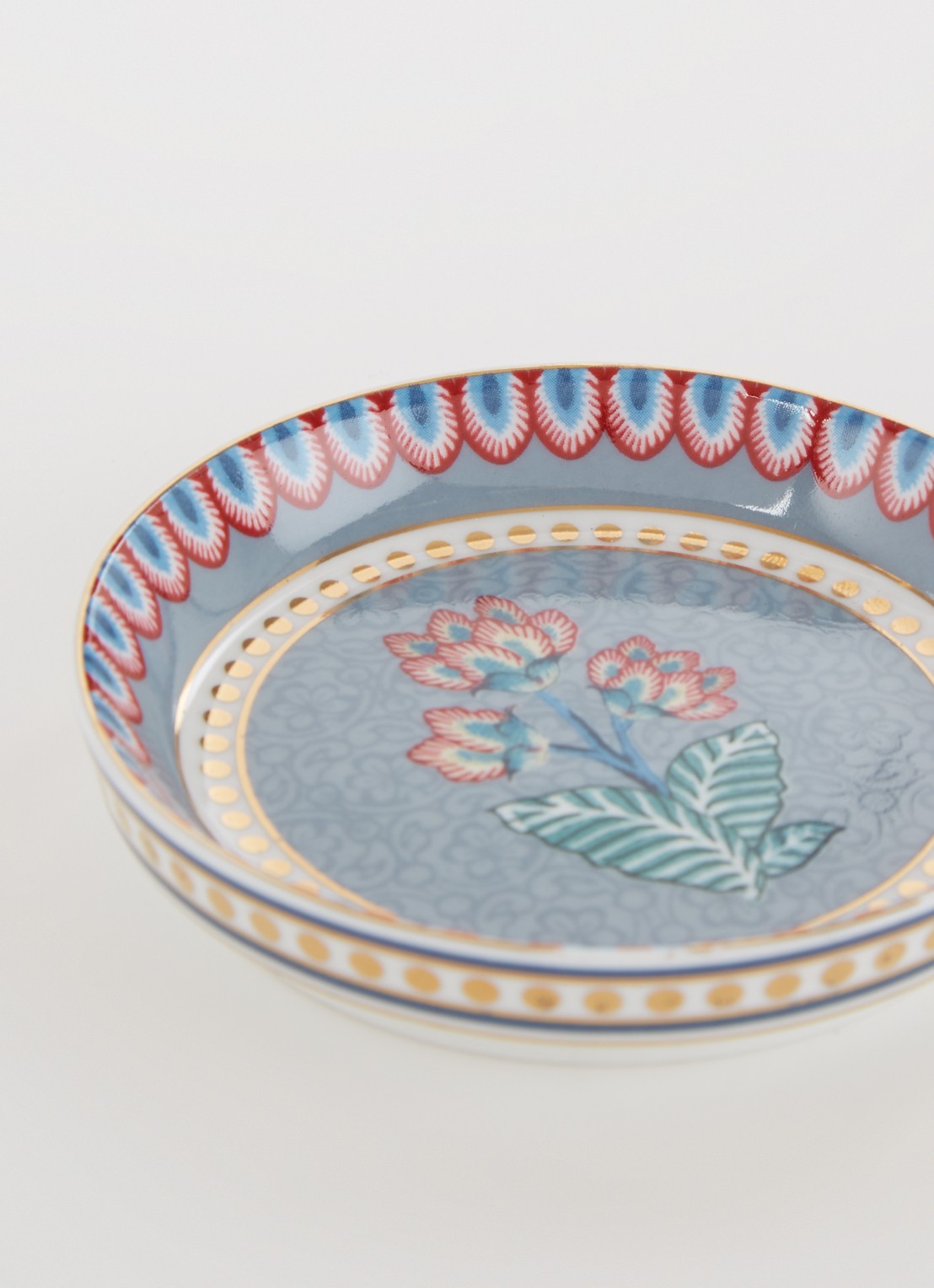 Pip Studio Flower Festival theetip 9 cm - detail 3 blauwgrijs