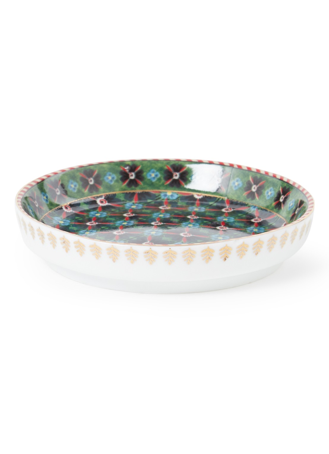 Pip Studio Gebaksbordje 9 cm - voorkant groen