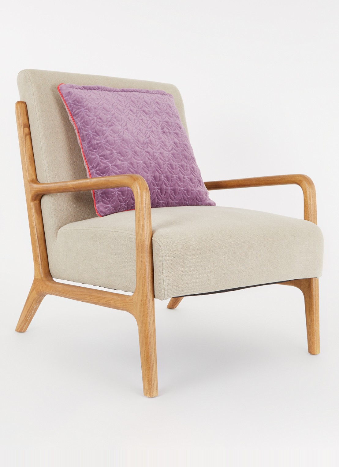 Pip Studio Good Evening badlaken - 500 gr/m2 - 70 x 140 cm - voorkant 4 lila