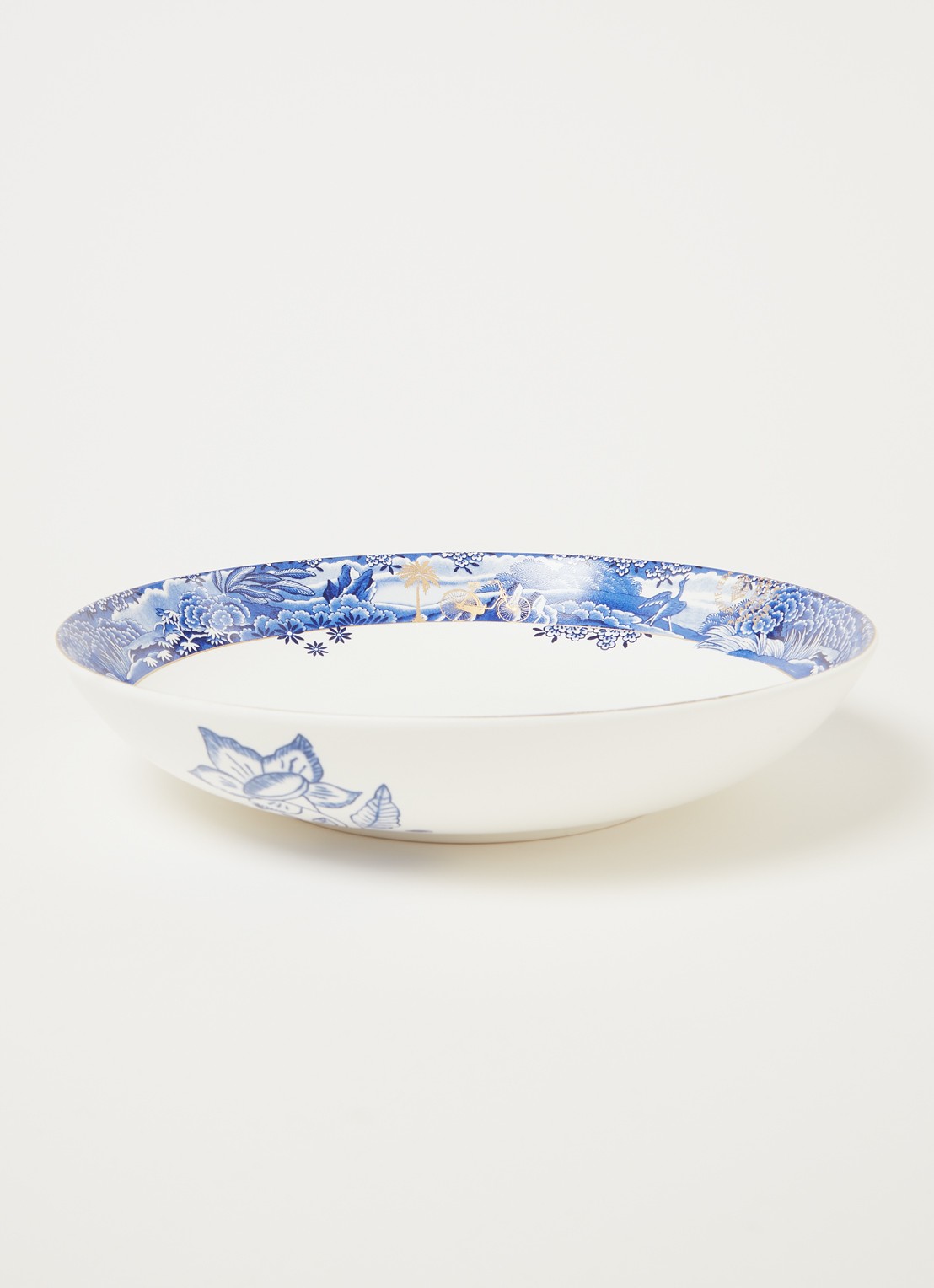 Pip Studio Heritage Border diep bord 25,5 cm - voorkant 3 royalblauw