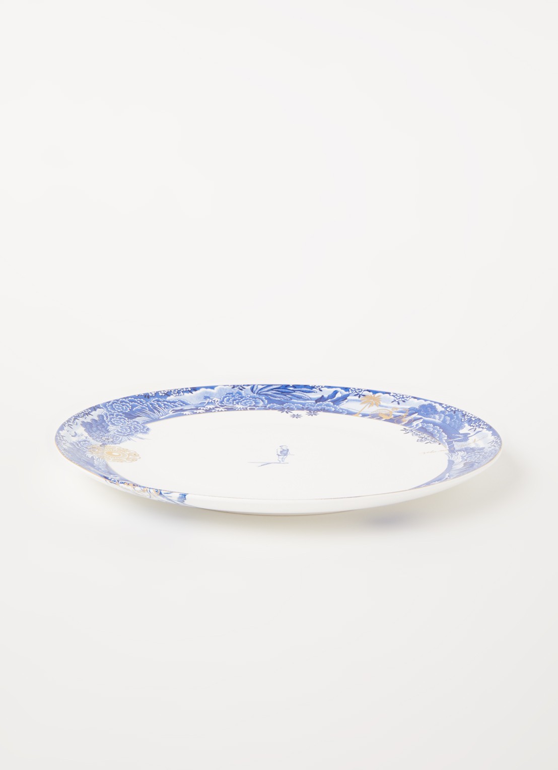 Pip Studio Heritage Border dinerbord 26,5 cm - voorkant 2 kobaltblauw
