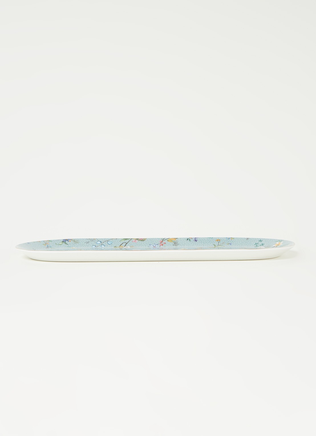 Pip Studio Jolie cakeschaal 33 x 15 cm - voorkant 3 zeegroen