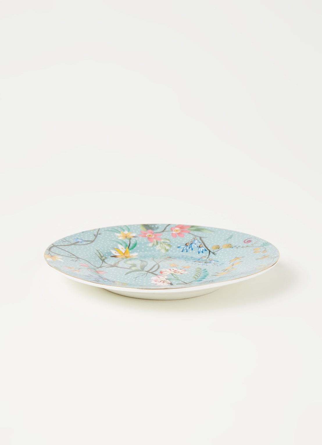 Pip Studio Jolie gebaksbordje 12 cm - voorkant 2 zeegroen