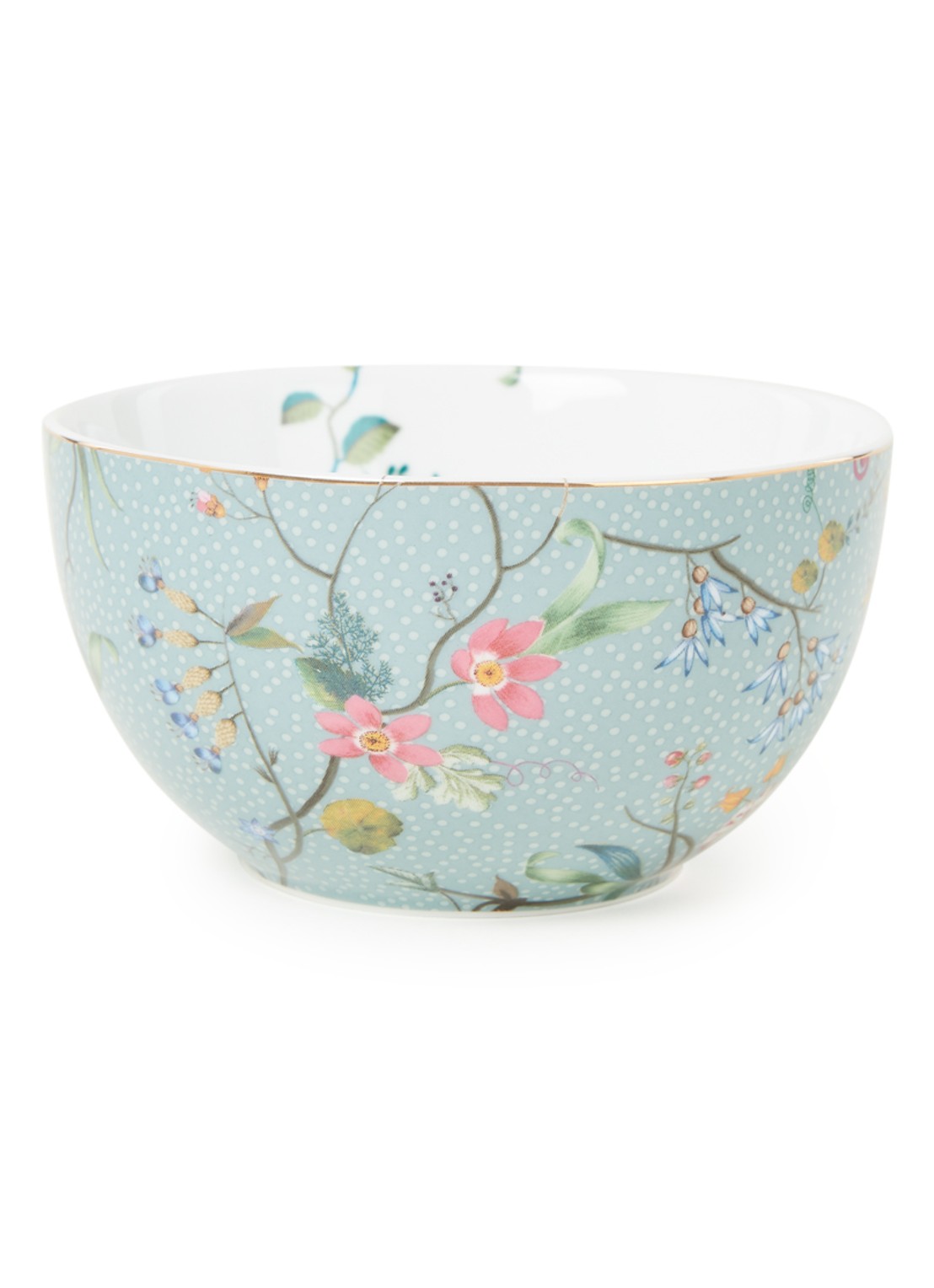 Pip Studio Jolie kom 12 cm - voorkant zeegroen