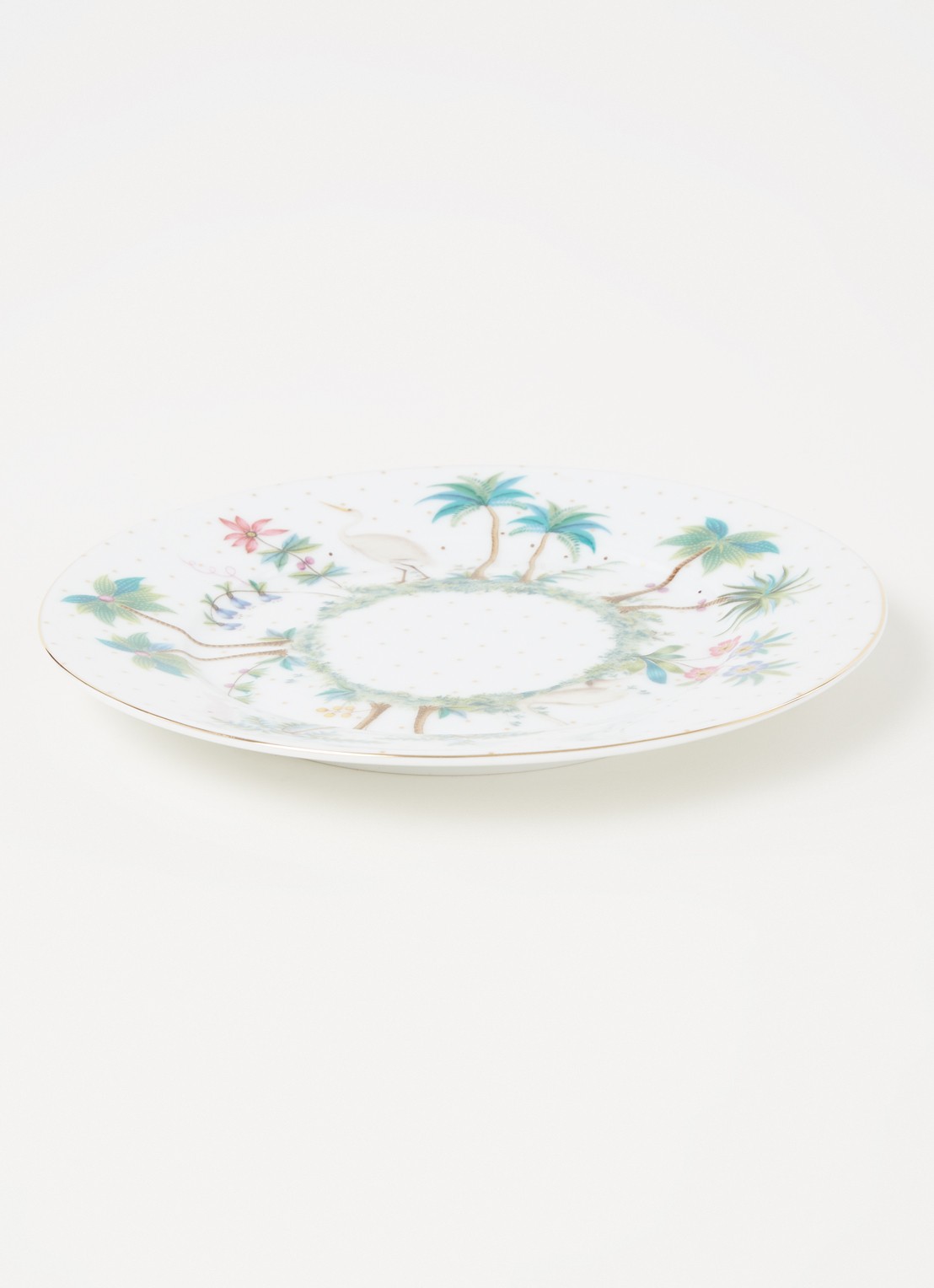 Pip Studio Jolie ontbijtbord 17 cm - voorkant 2 wit