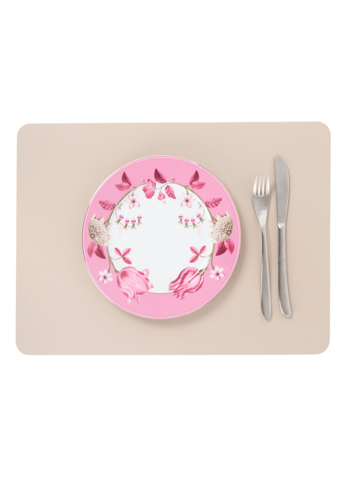 Pip Studio Jolie ontbijtbord 23 cm - detail 2 roze