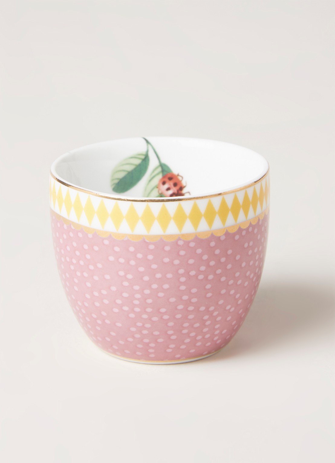 Pip Studio La Majorelle eierdopje 4 cm - voorkant 3 roze