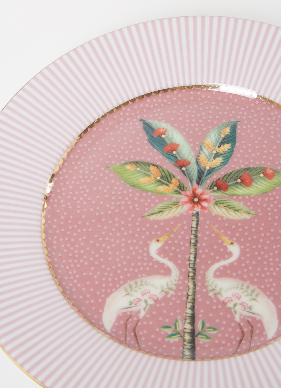 Pip Studio La Majorelle gebaksbordje 17 cm - detail 3 roze