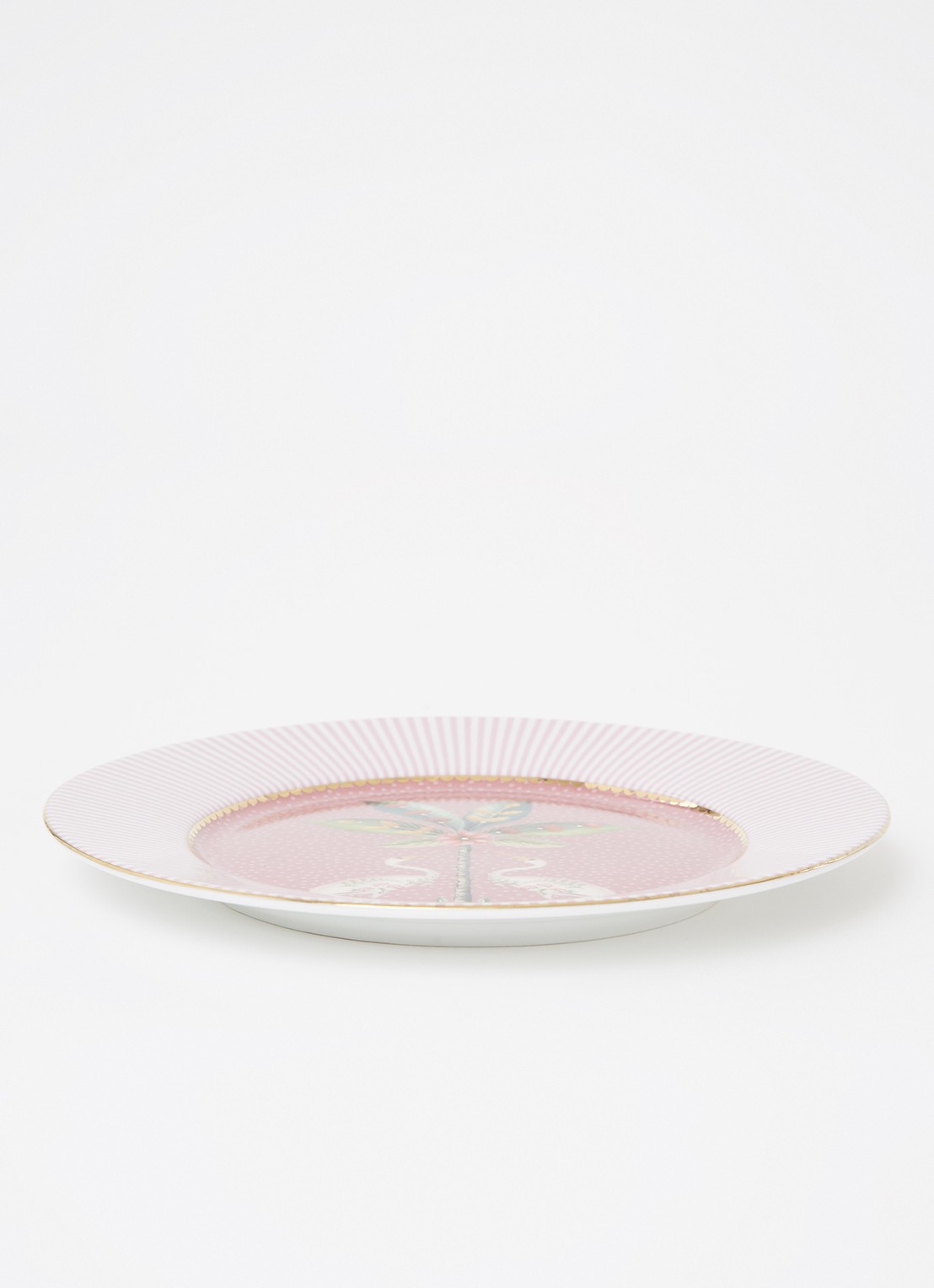 Pip Studio La Majorelle gebaksbordje 17 cm - voorkant 2 roze