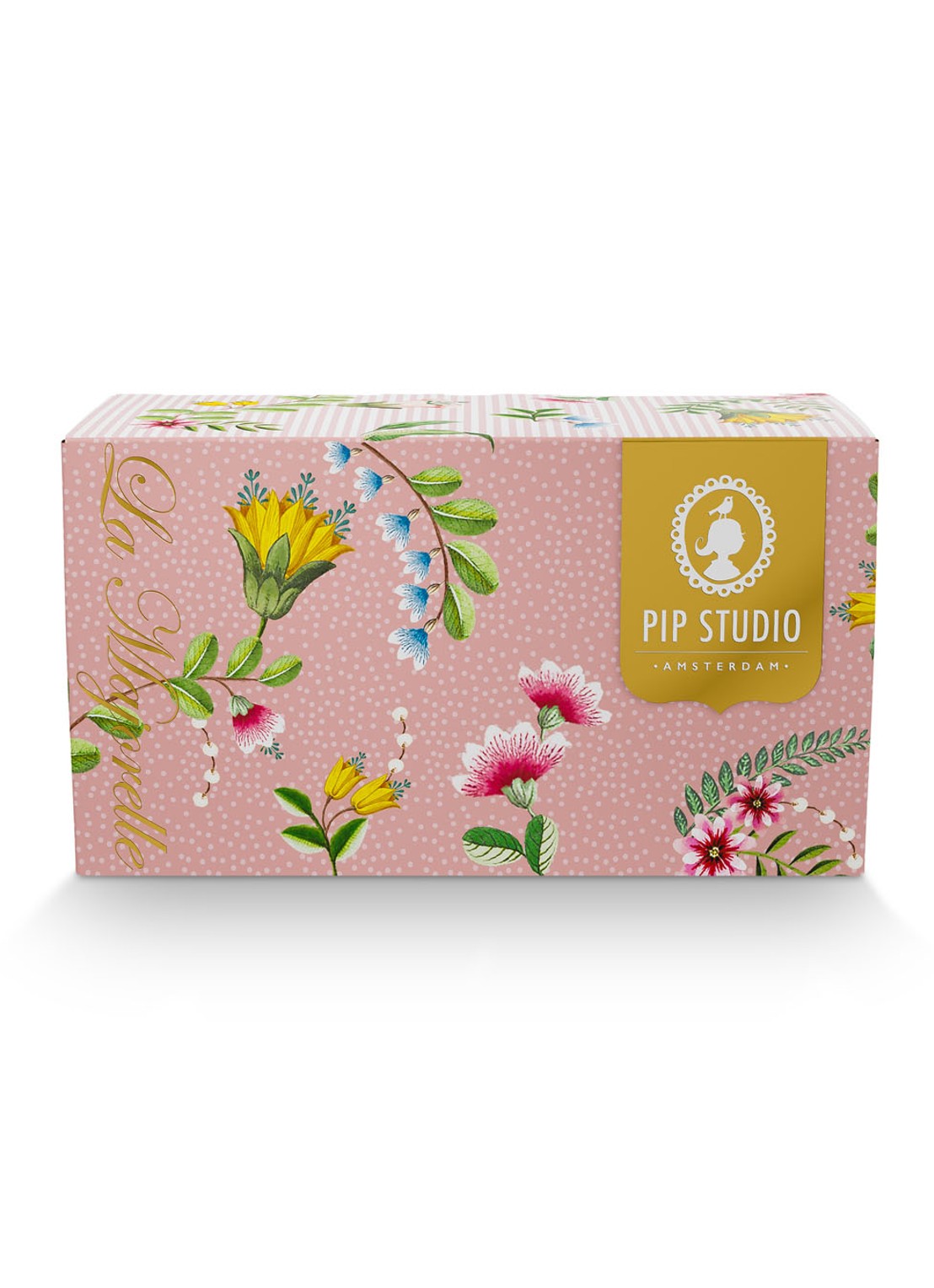 Pip Studio La Majorelle kopje 14,5 cl set van 2 - detail 5 roze