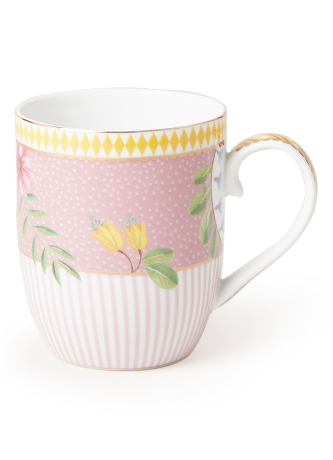 Pip Studio La Majorelle kopje 14,5 cl - voorkant 2 roze