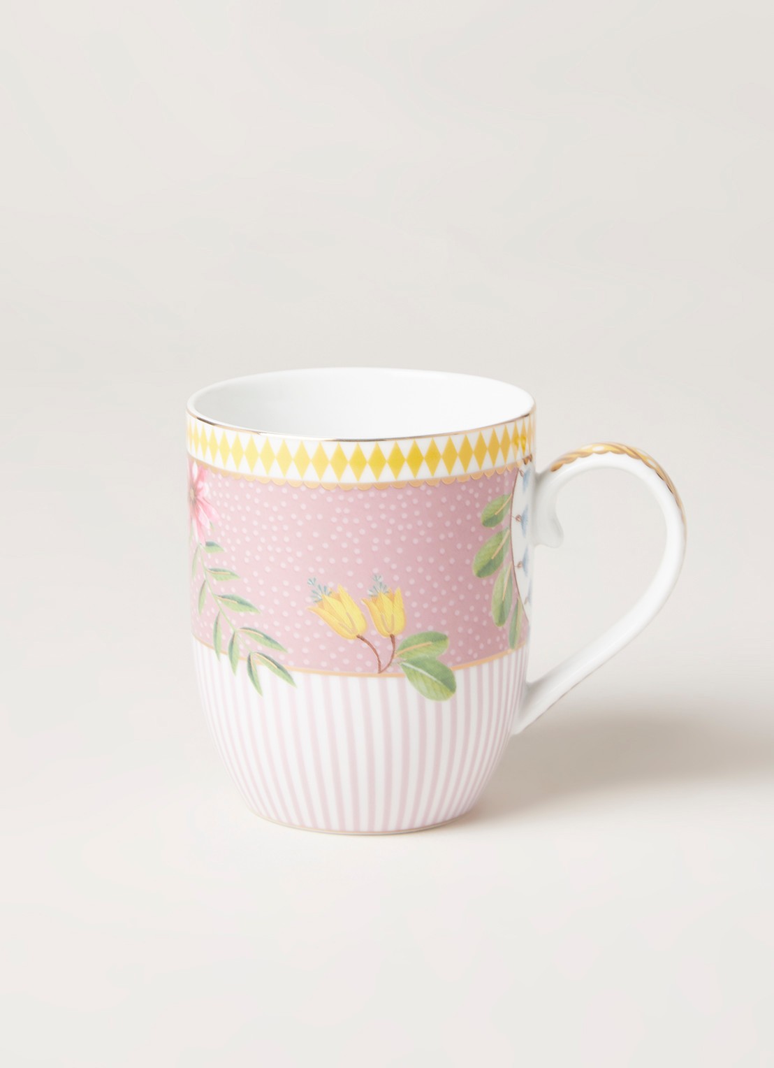 Pip Studio La Majorelle kopje 14,5 cl - voorkant 3 roze