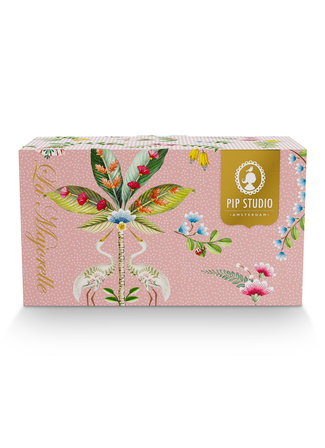 Pip Studio La Majorelle mok 35 cl set van 2 - detail 3 roze