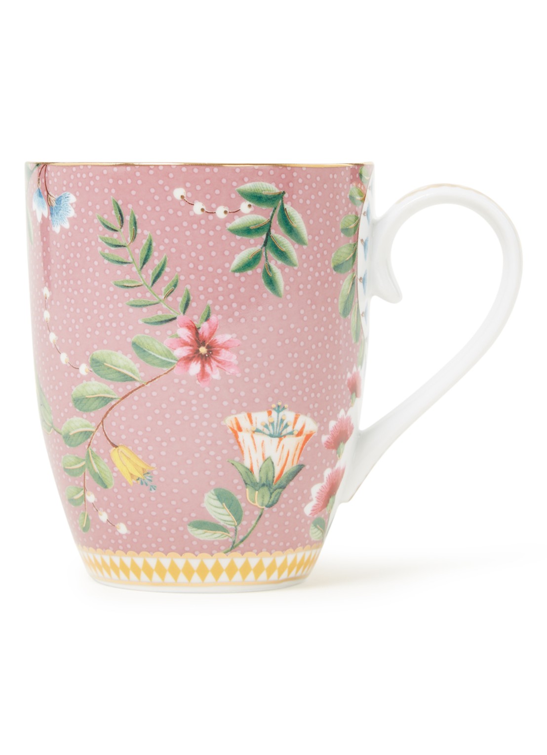 Pip Studio La Majorelle mok 35 cl - voorkant roze
