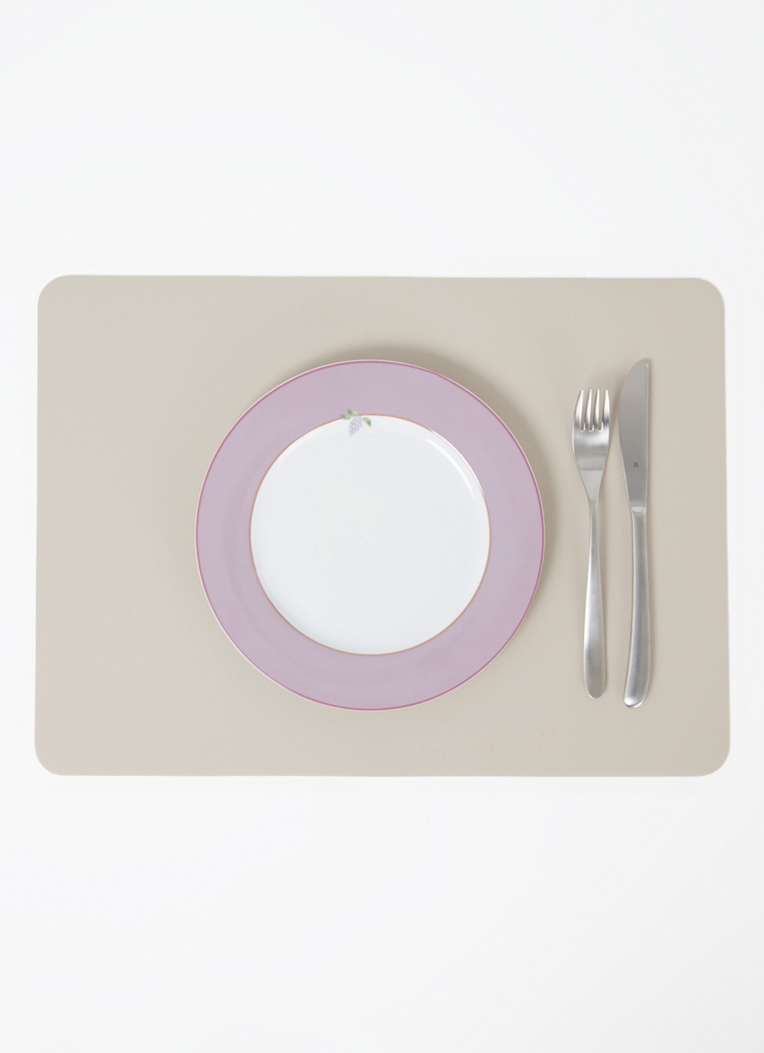 Pip Studio Lily & Lotus dinerbord 23 cm - detail lila