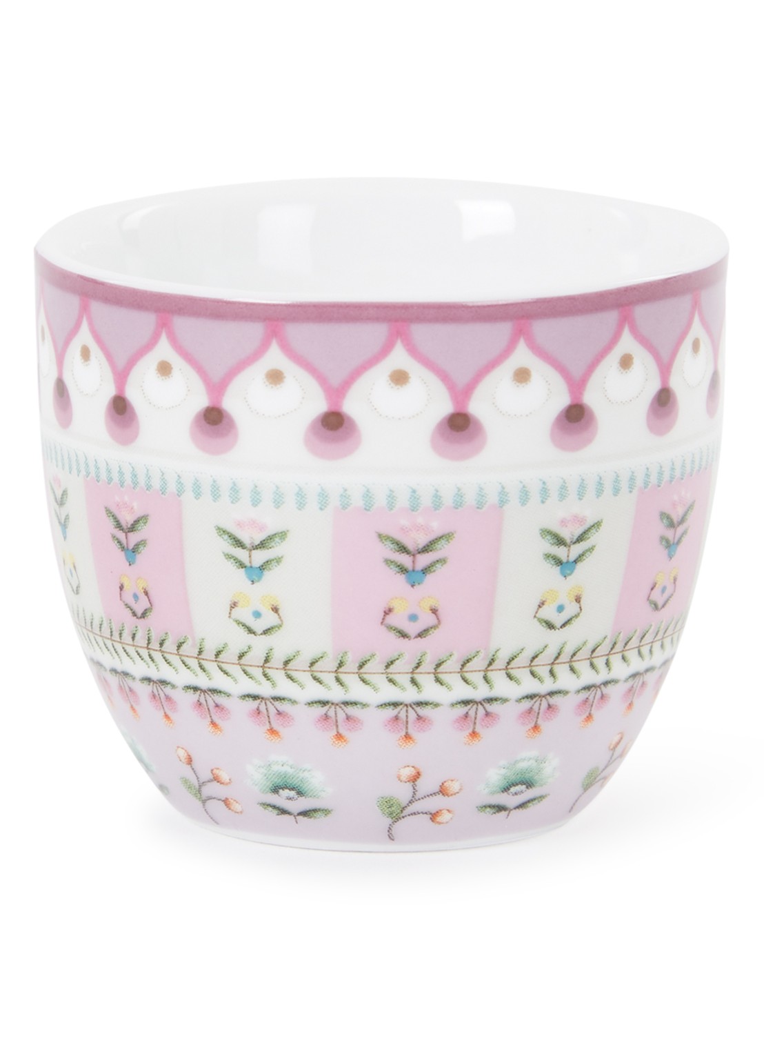 Pip Studio Lily & Lotus eierdop 4 cm - voorkant lila