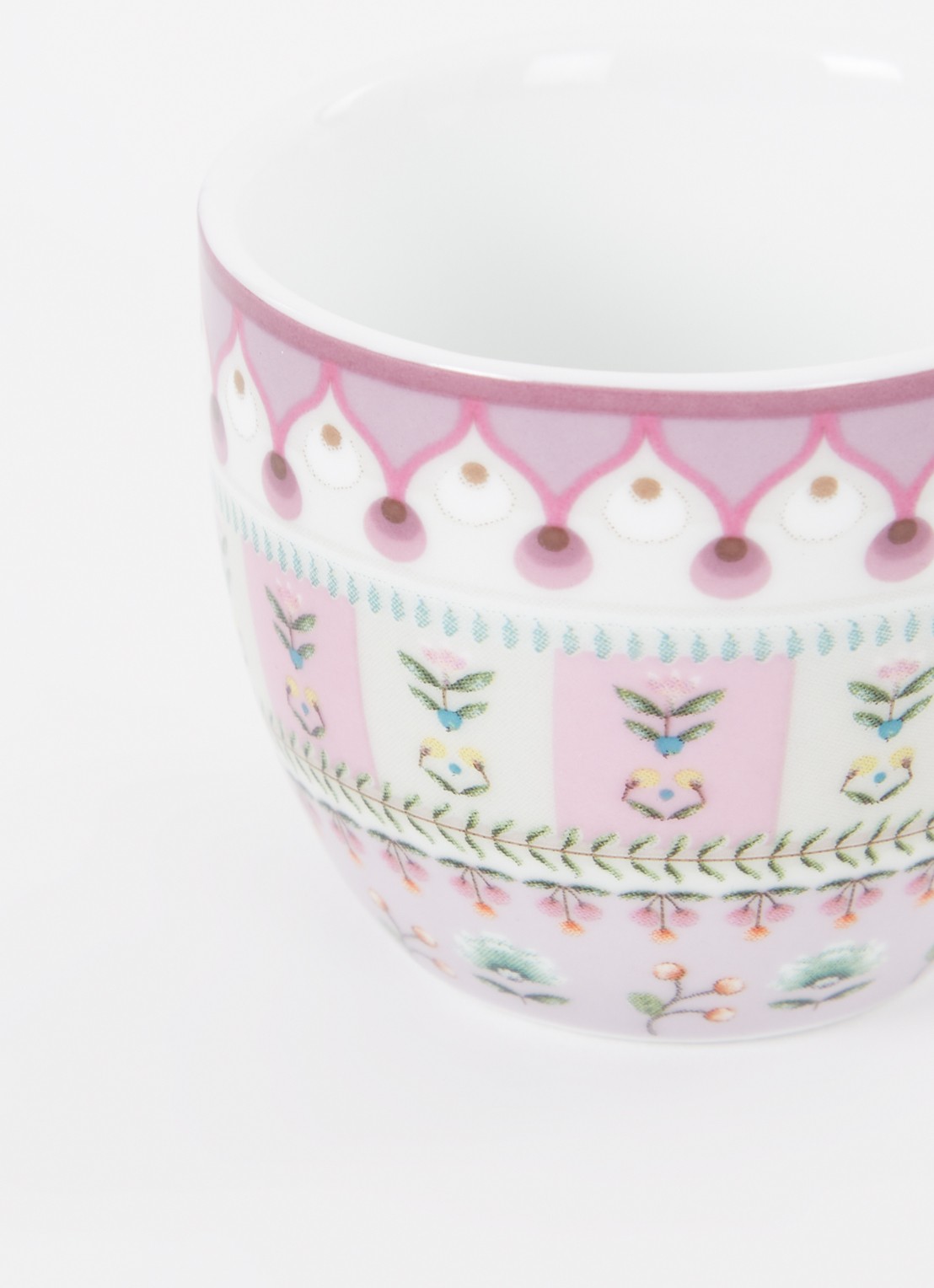 Pip Studio Lily & Lotus eierdop 4 cm - voorkant 2 lila