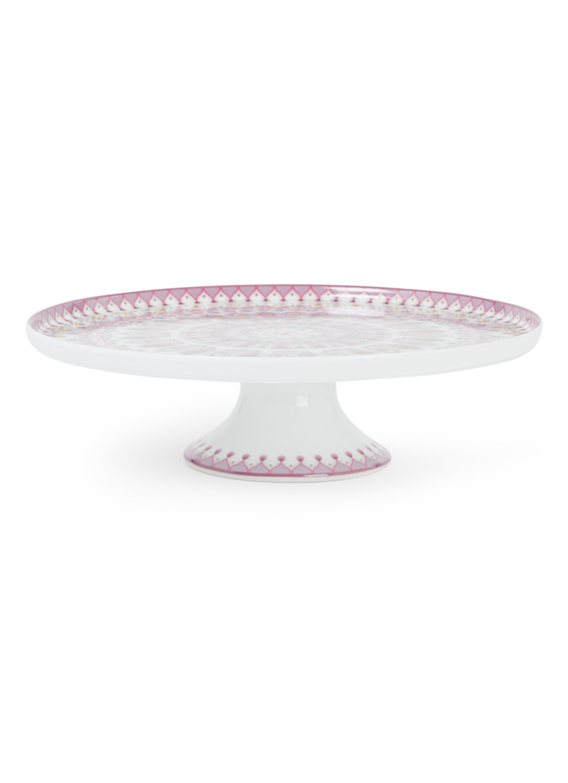 Pip Studio Lily & Lotus Moon Delight Mini taartplateau 21 cm - voorkant lila