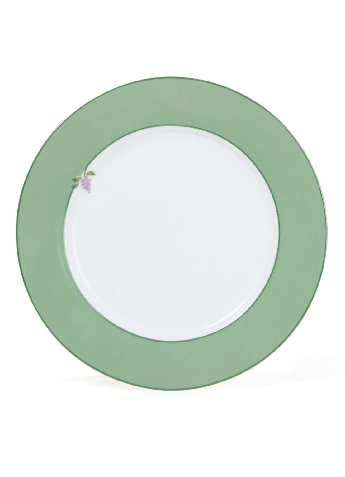 Pip Studio Lily & Lotus ontbijtbord 23 cm - voorkant 3 groen
