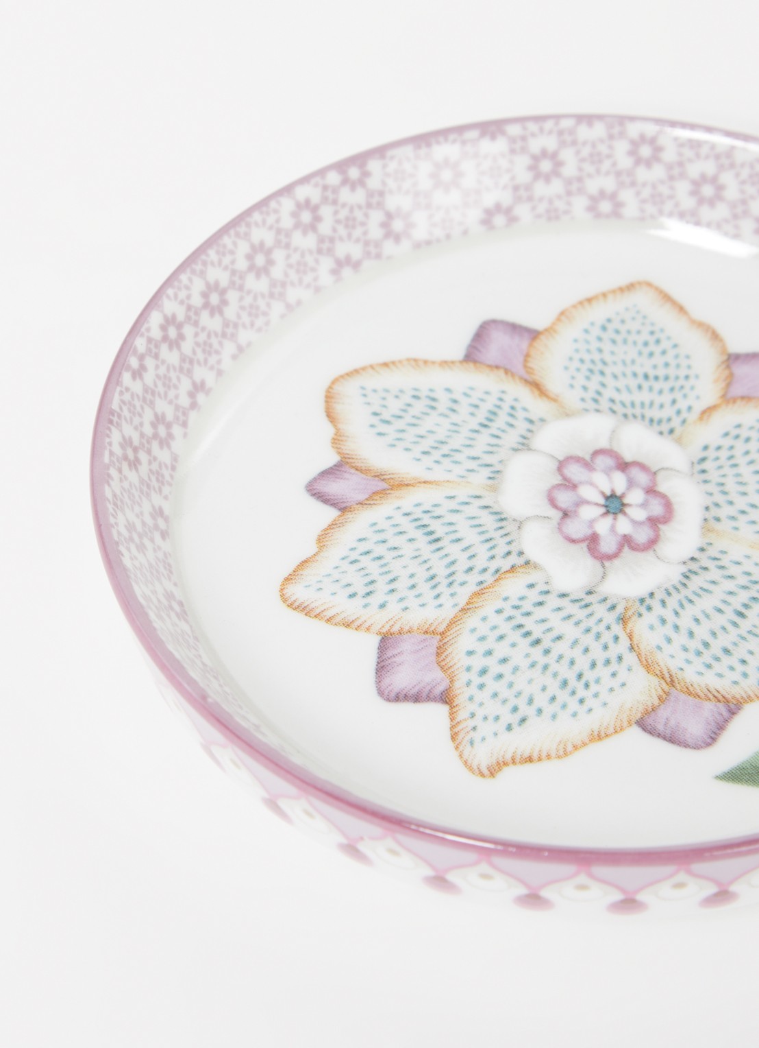 Pip Studio Lily & lotus theetip 9 cm - voorkant 2 lila
