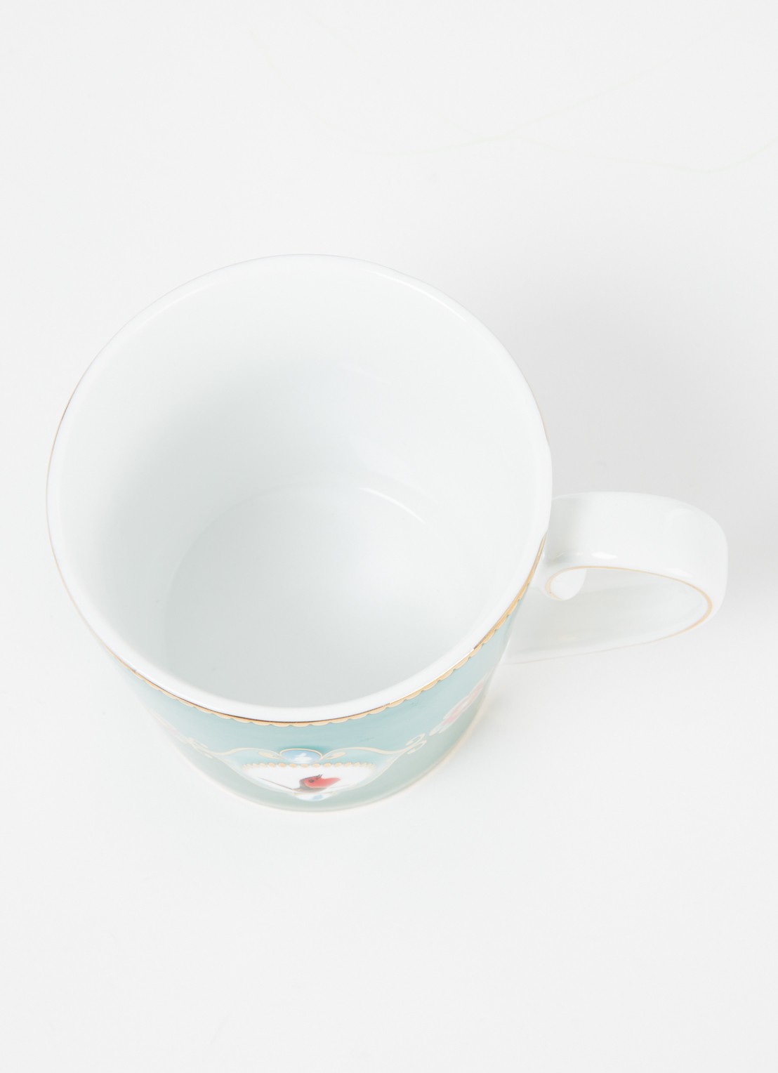Pip Studio Love Birds Medallion kopje 25 cl - voorkant 2 groen