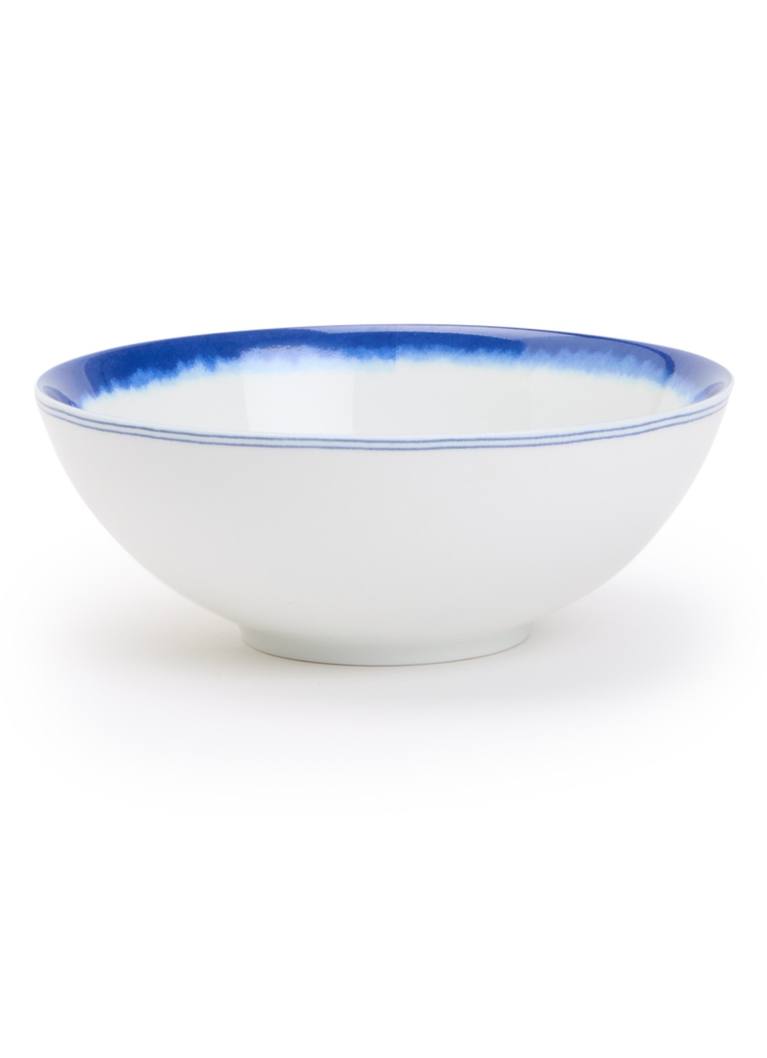 Pip Studio Pip & The Blue Bird kom 12 cm - voorkant wit