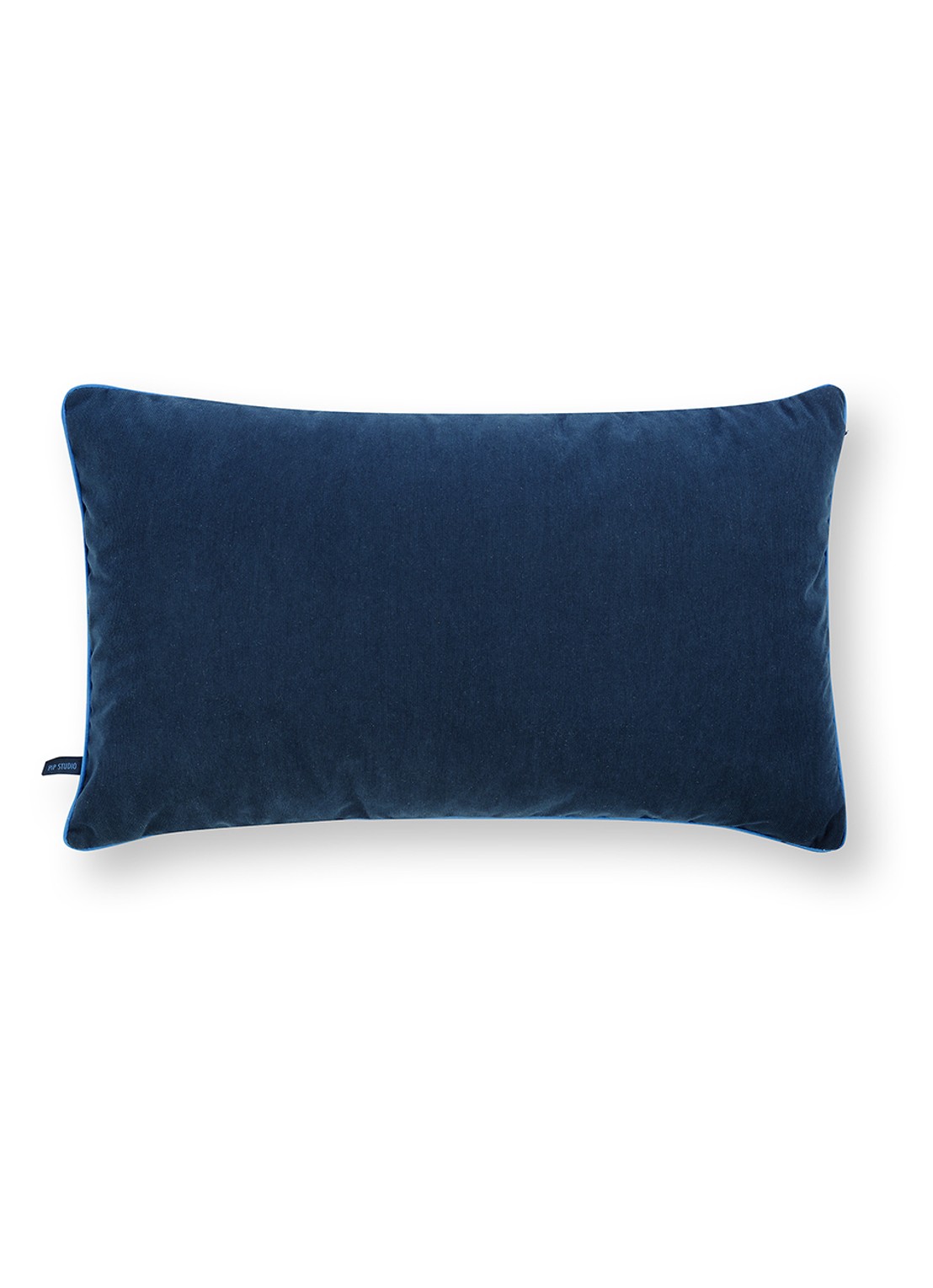 Pip Studio Rosa Rani sierkussen 65 x 39 cm - achterkant 3 blauw