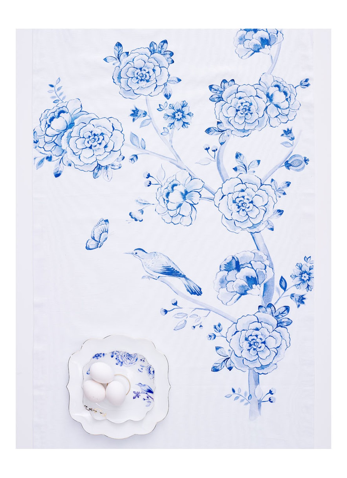 Pip Studio Royal diep bord 23,5 cm - detail 2 wit