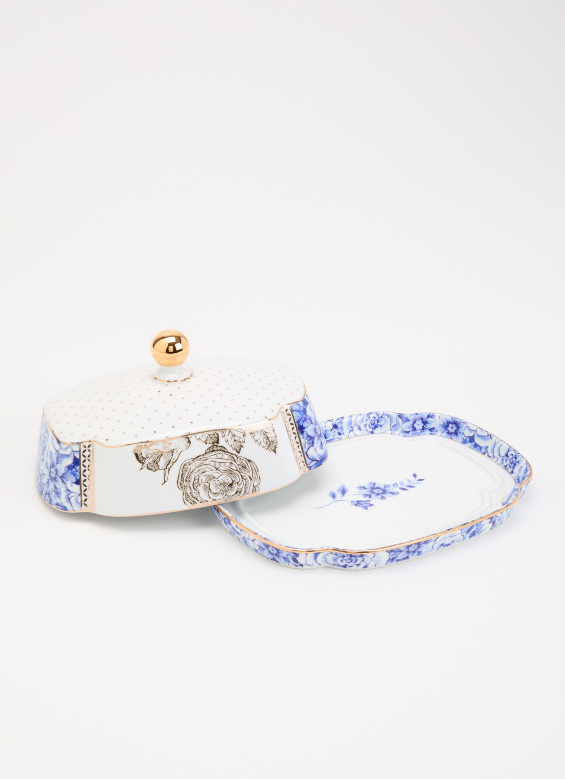 Pip Studio Royal eierdop 4,5 cm - voorkant 2 wit