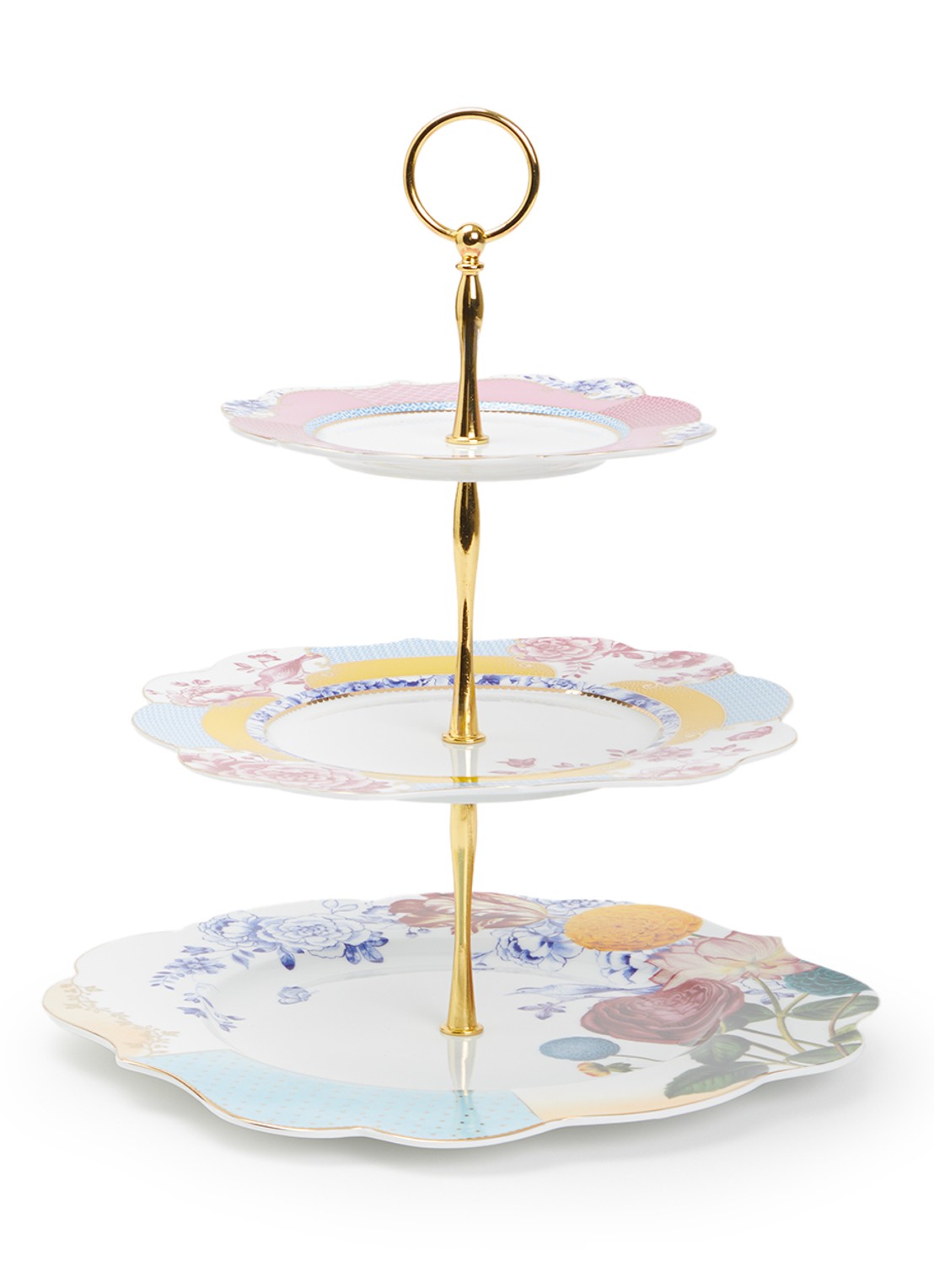 Pip Studio Royal etagère 35 cm - voorkant multicolor