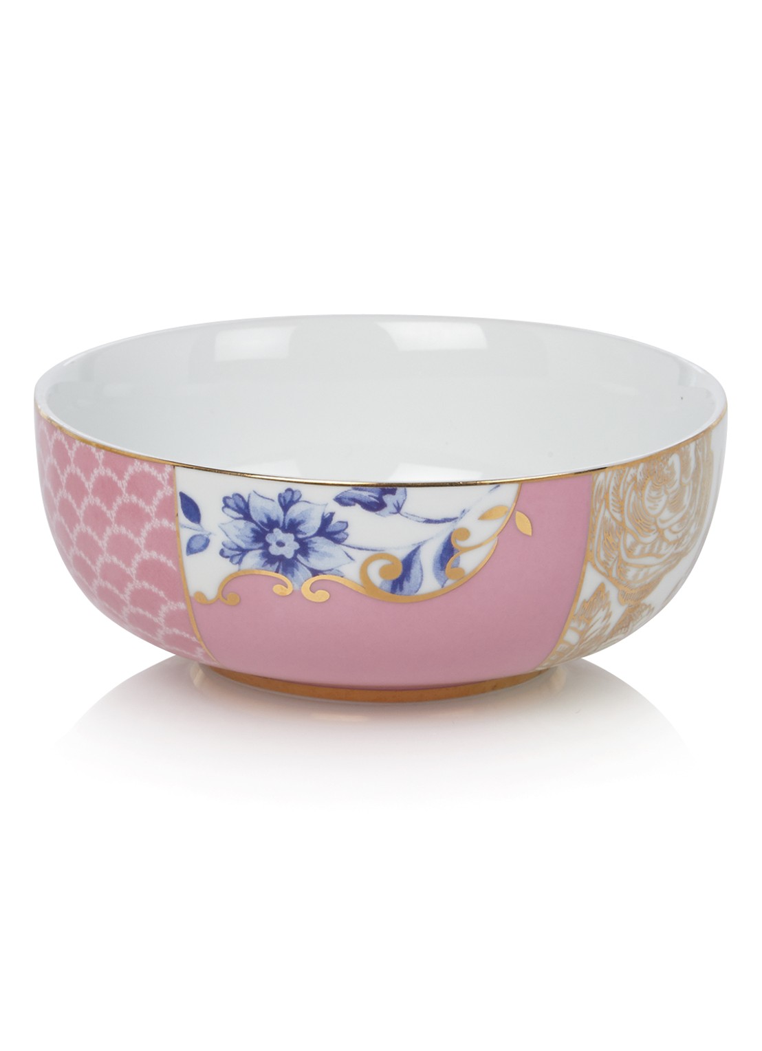 Pip Studio Royal kom 12,5 cm - voorkant roze