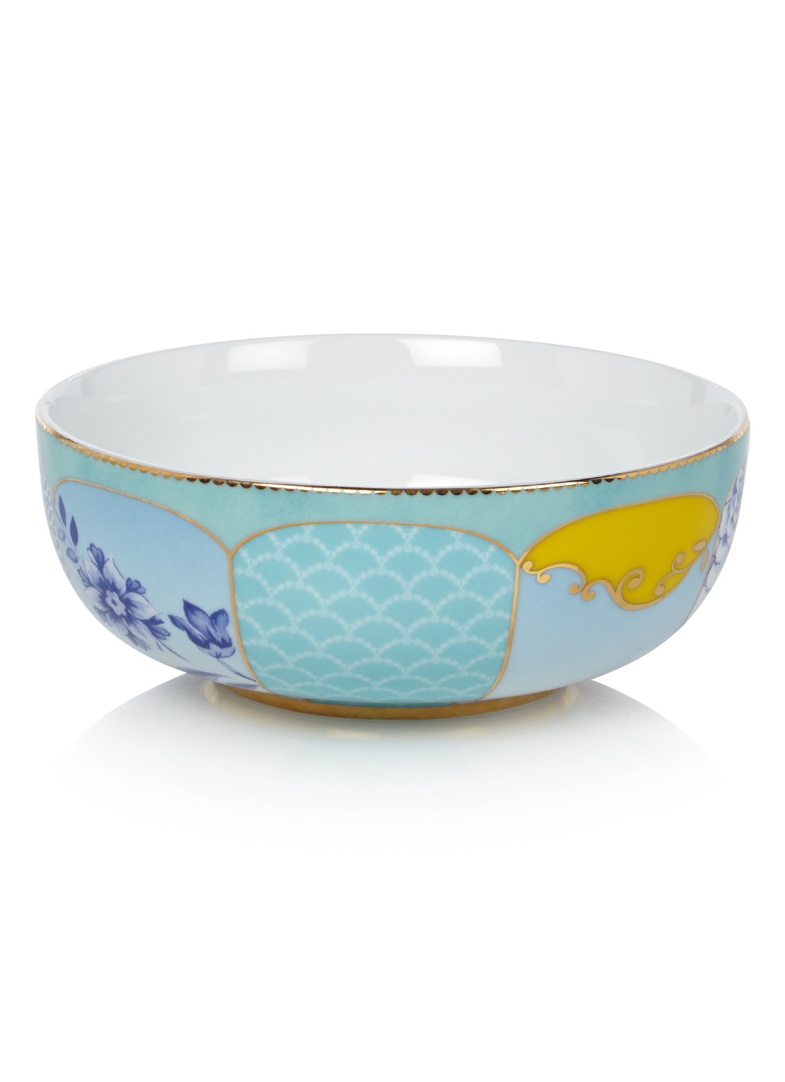 Pip Studio Royal kom 15 cm - voorkant lichtblauw