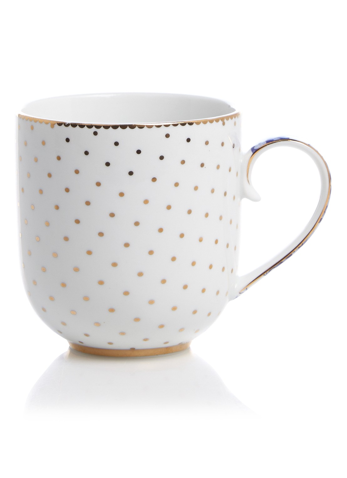 Pip Studio Royal White kopje 26 cl - voorkant 3 wit