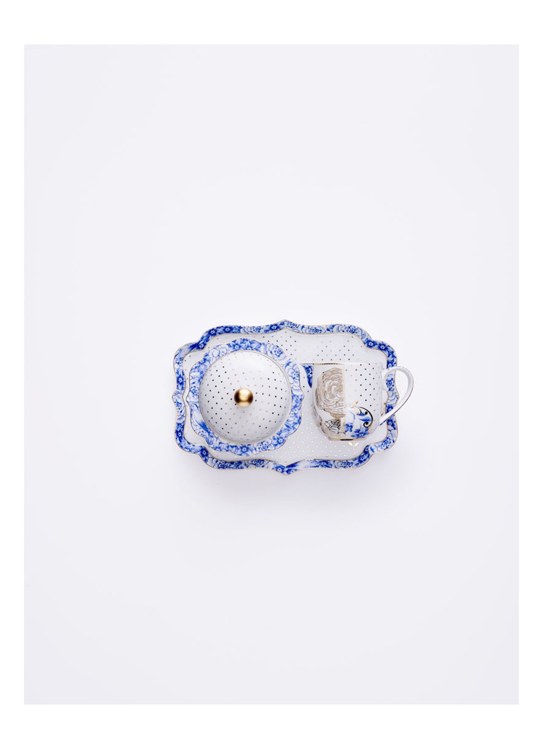 Pip Studio Royal White mok 32,5 cl - detail 4 wit